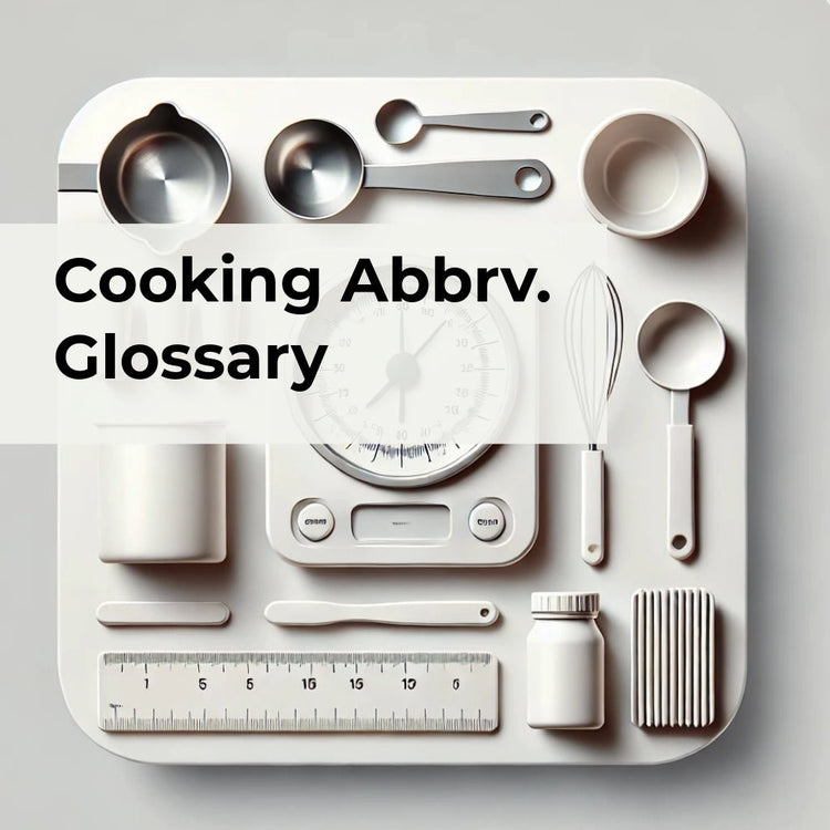 Cooking Abbreviations Glossary – Pynch Kitchen
